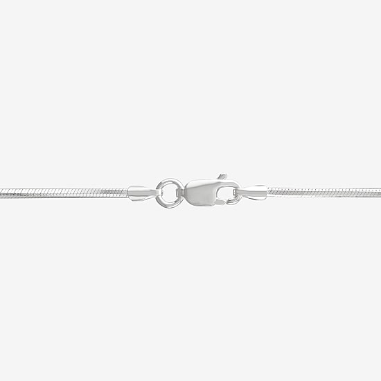 Womens Sterling Silver 16 Inch Snake Chain Necklace