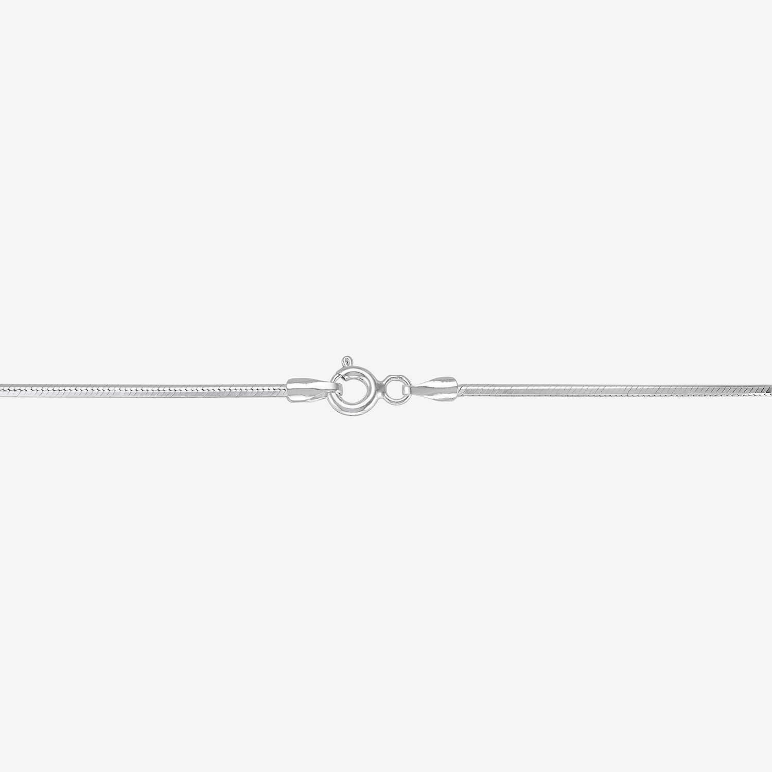 Womens Sterling Silver 16 Inch Snake Chain Necklace