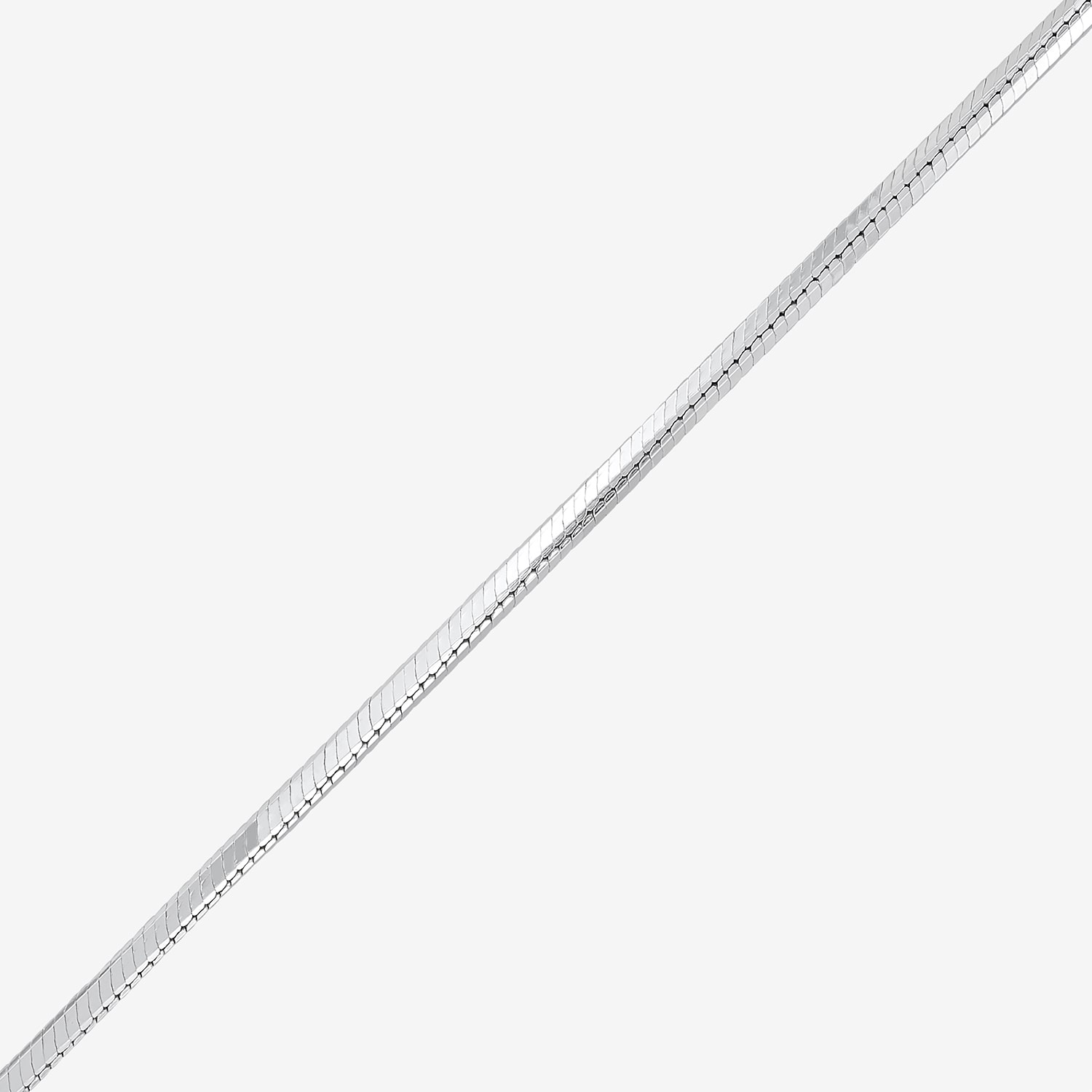 Womens Sterling Silver 16 Inch Snake Chain Necklace