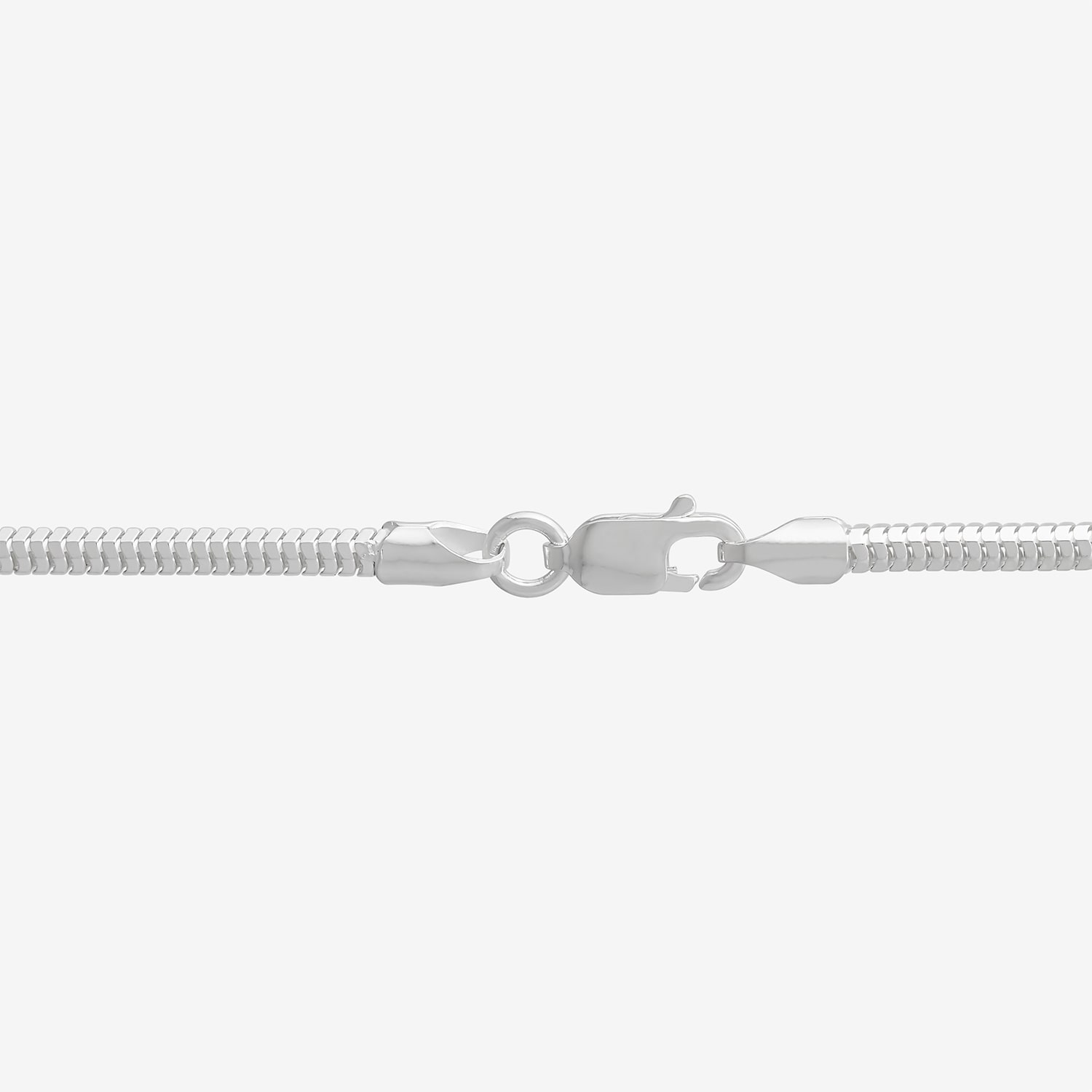 Womens Sterling Silver 24 Inch Snake Chain Necklace