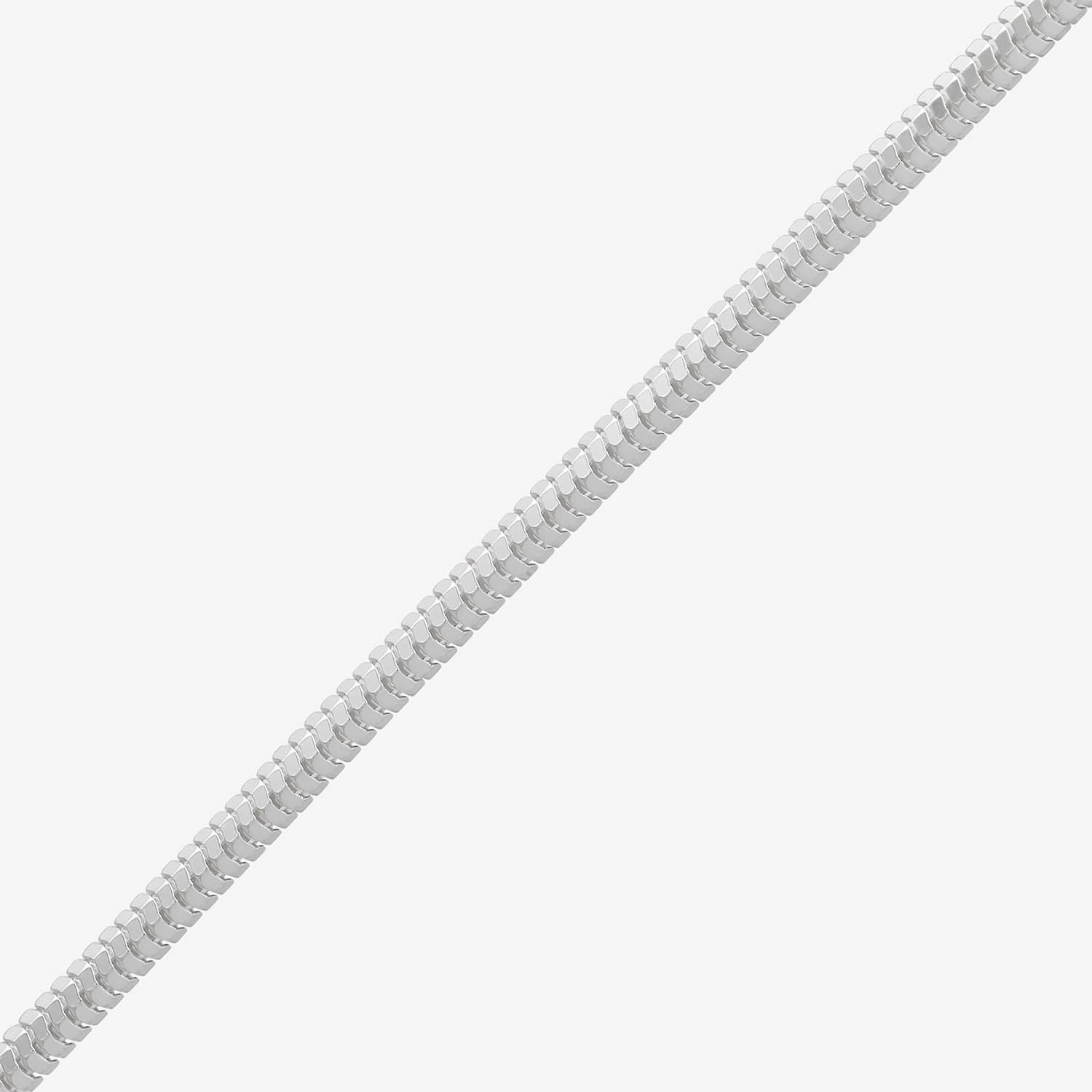 Womens Sterling Silver 24 Inch Snake Chain Necklace