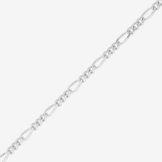 Mens Sterling Silver 16 Inch Figaro Chain Necklace