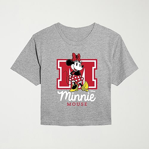 Air Waves Collegiate Womens Juniors Crew Neck Short Sleeve Classic Fit Graphic T-shirt In Gray