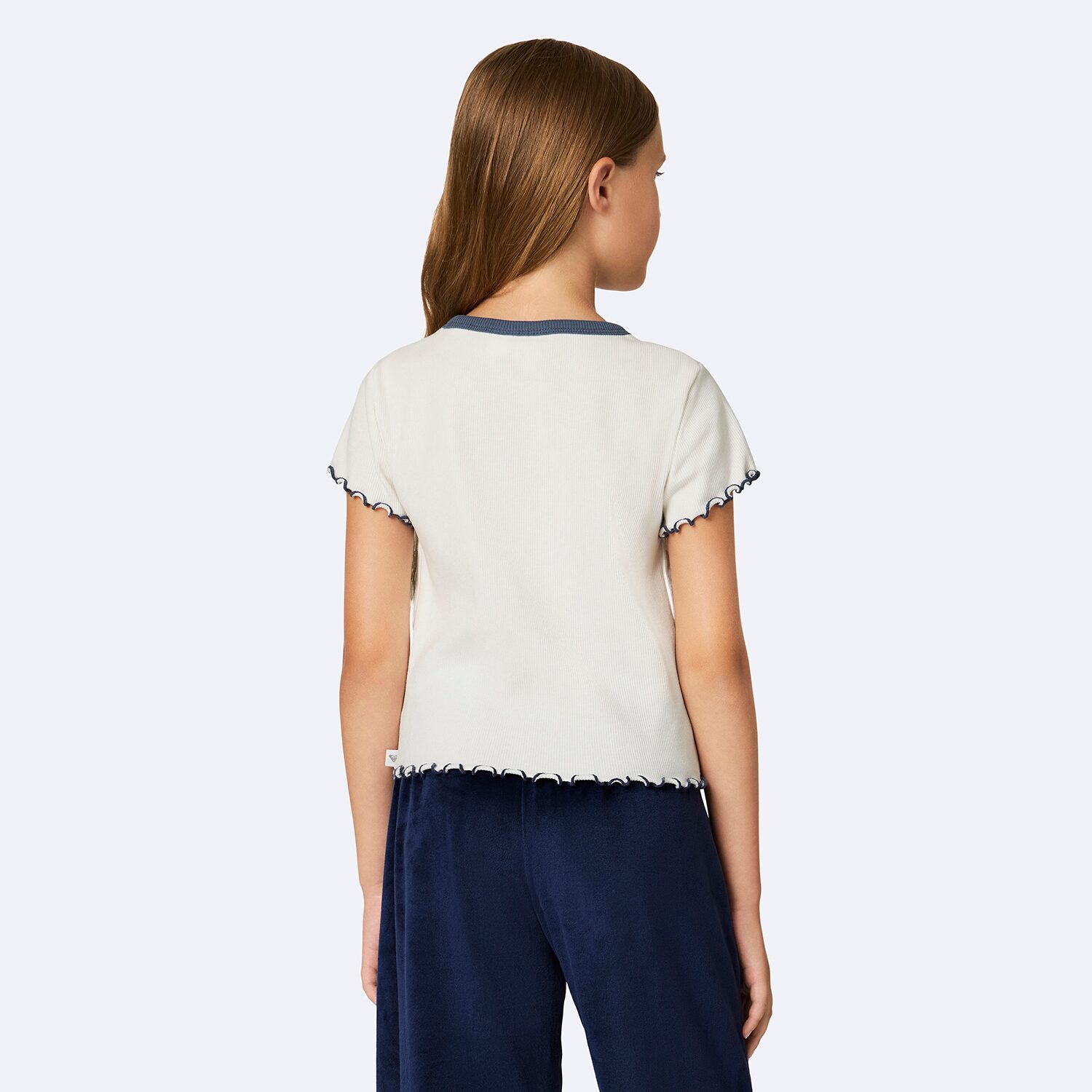 Roxy Big Kid Girls Crew Neck Short Sleeve Regular Fit Graphic T-Shirt