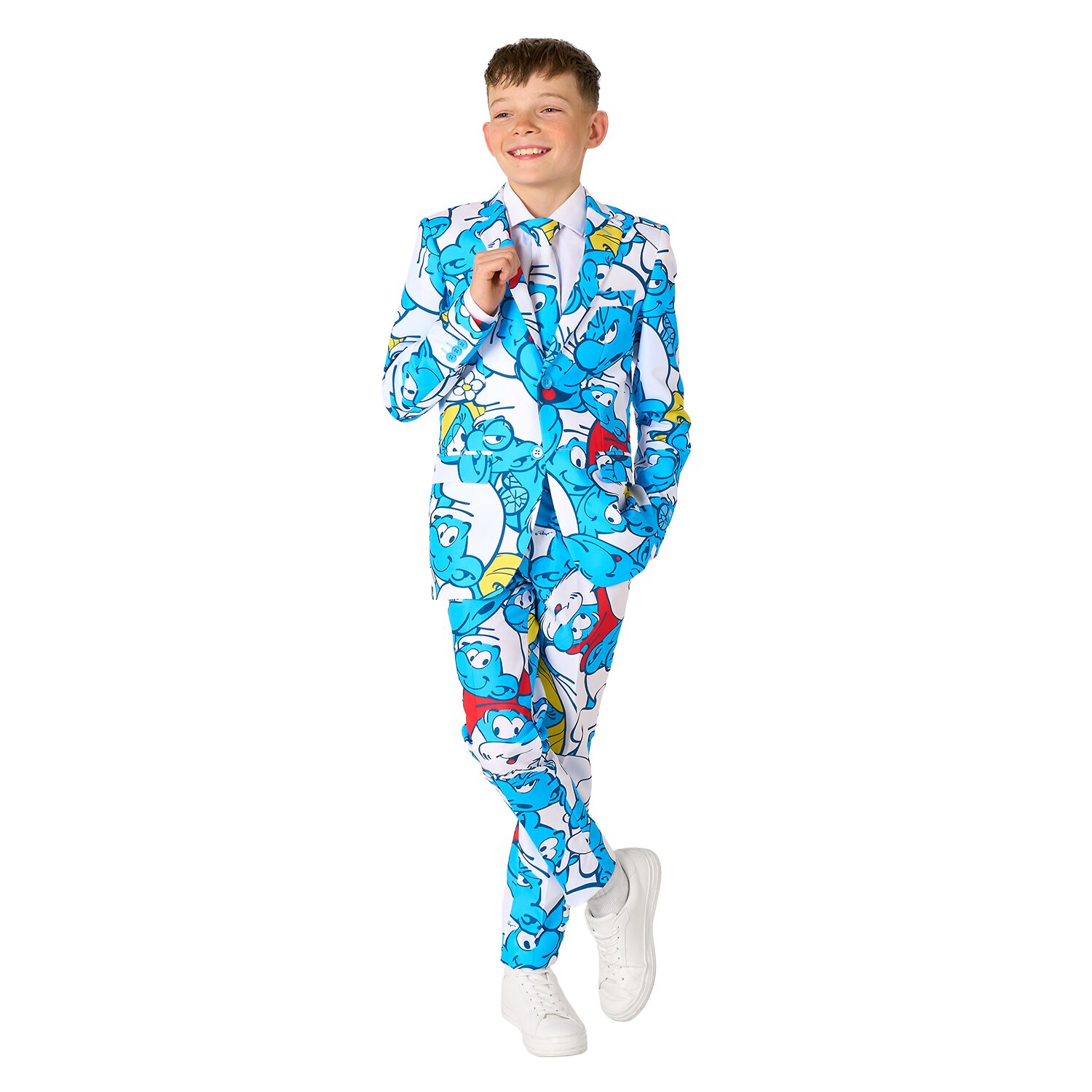 Opposuits Smurfs Big Kid Boys 3-pc. Suit Set