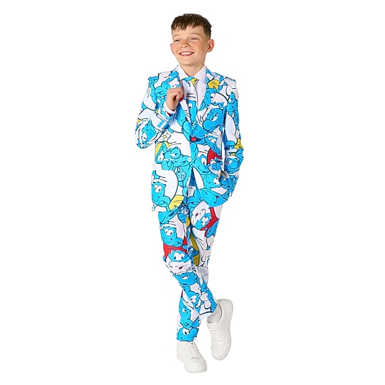 Opposuits Smurfs Big Kid Boys 3-pc. Suit Set