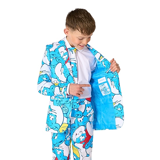 Opposuits Smurfs Big Kid Boys 3-pc. Suit Set