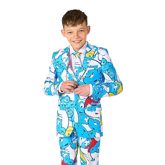 Opposuits Smurfs Big Kid Boys 3-pc. Suit Set