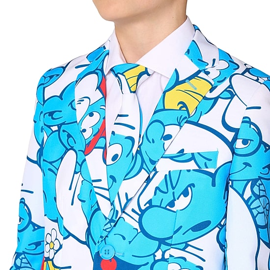 Opposuits Smurfs Big Kid Boys 3-pc. Suit Set