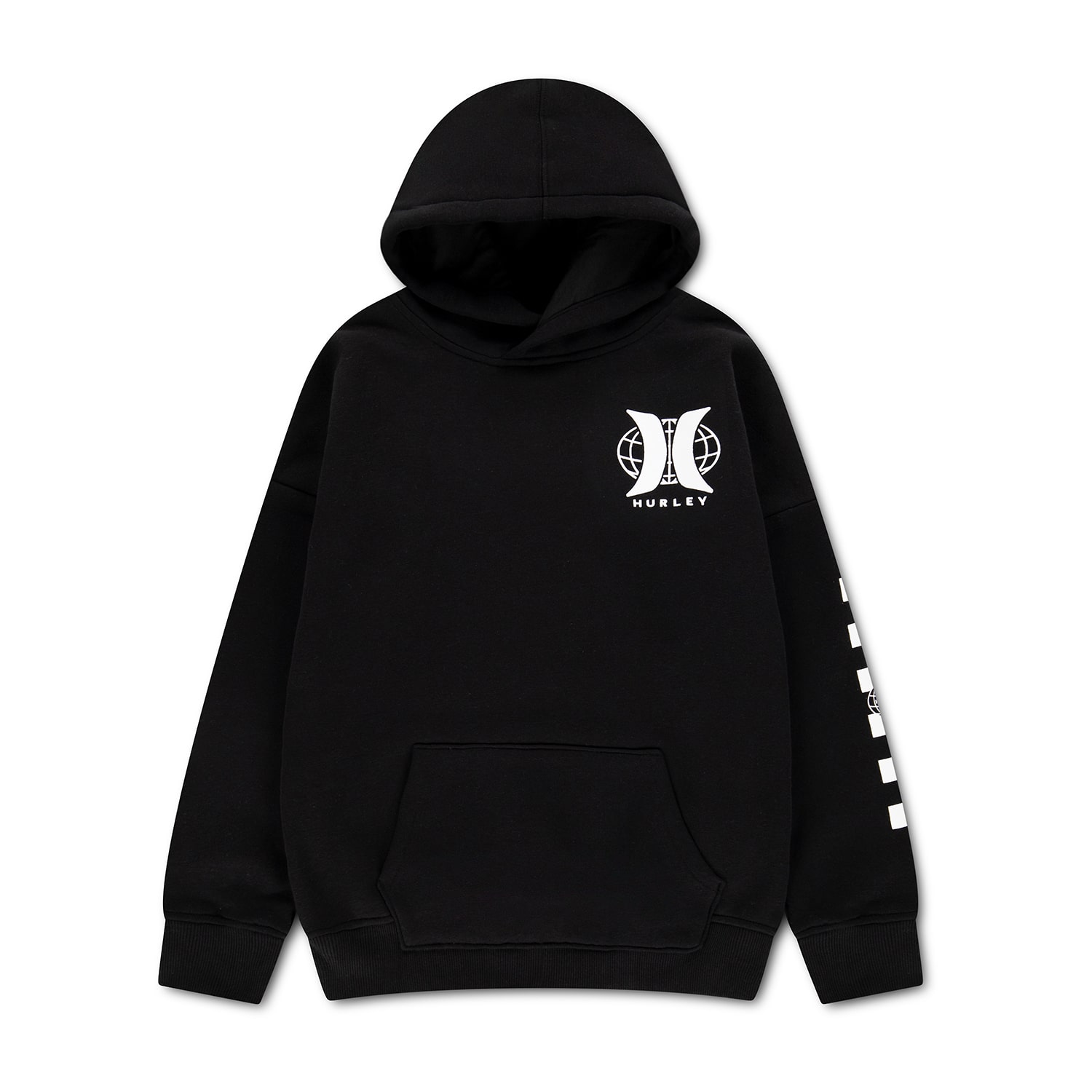 Hurley Big Kid Boys Long Sleeve Fleece Hoodie