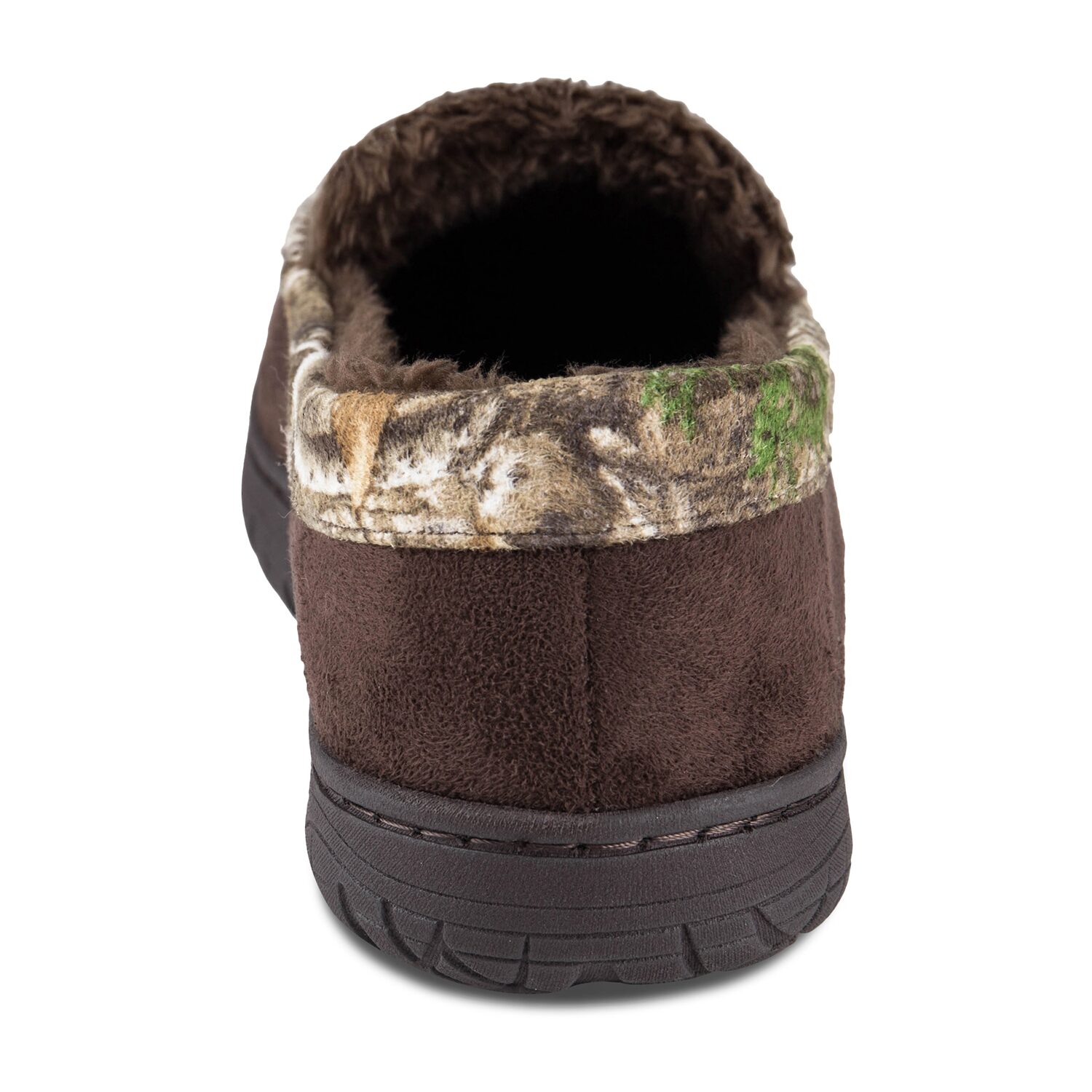 Realtree Camo Sherpa Moc Mens Moccasin Slippers