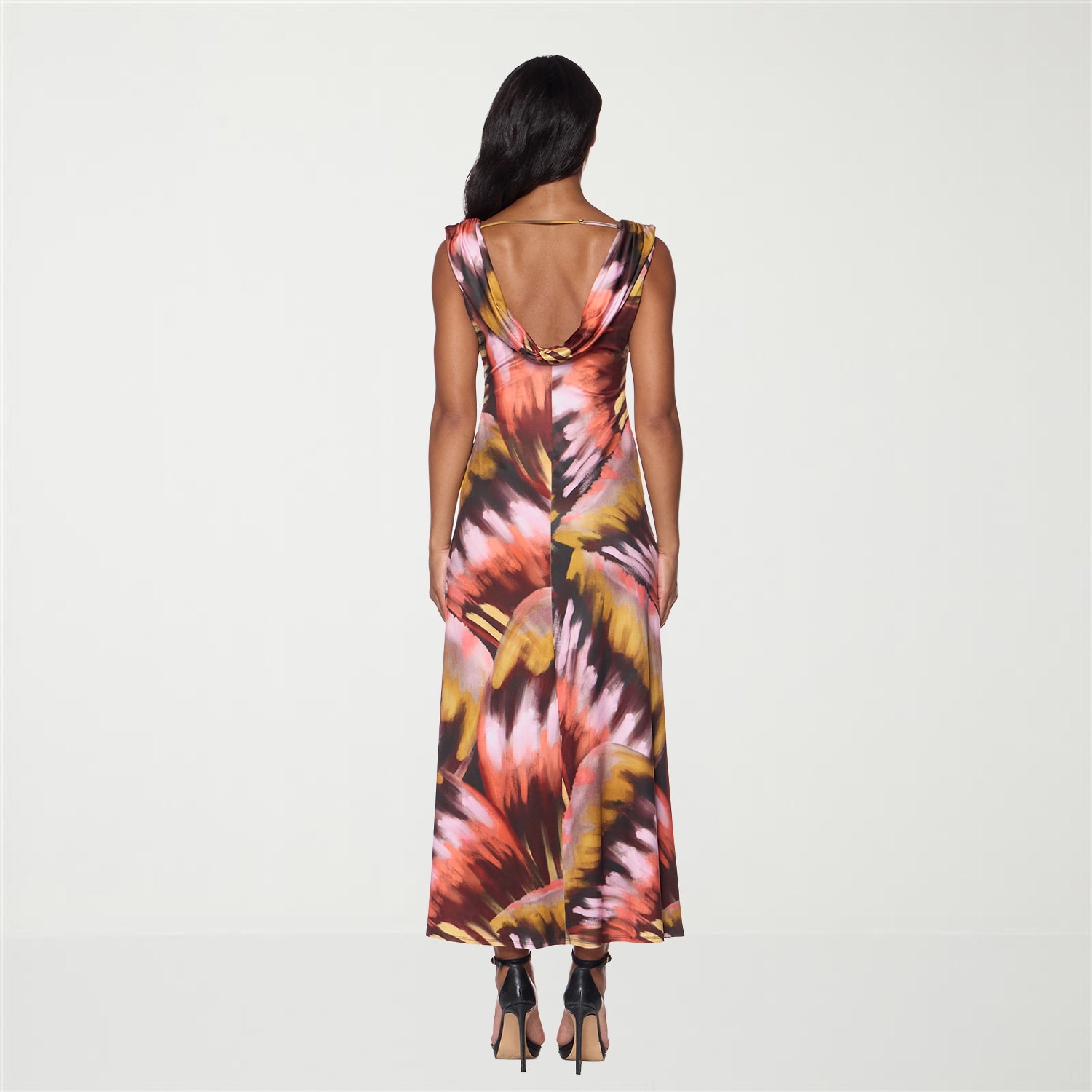 Premier Amour Womens Scoop Neck Sleeveless Maxi Dress