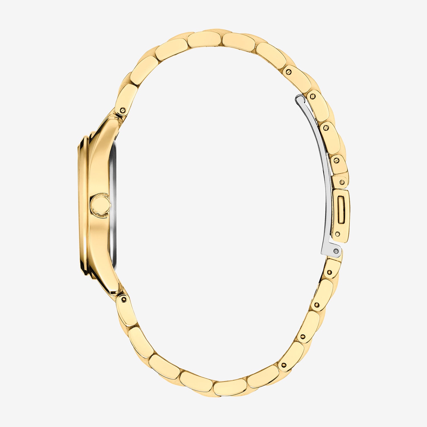 Citizen Peyten Womens Gold Tone Stainless Steel Bracelet Watch Em1232-59d