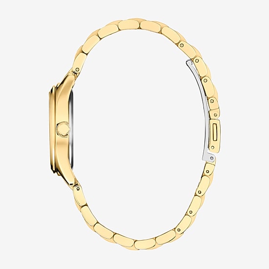 Citizen Peyten Womens Gold Tone Stainless Steel Bracelet Watch Em1232-59d