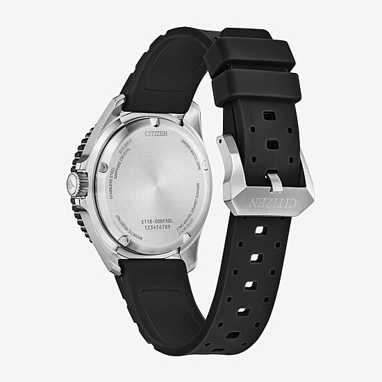 Citizen Dive 3 Mens Gray Strap Watch Bn0266-07e