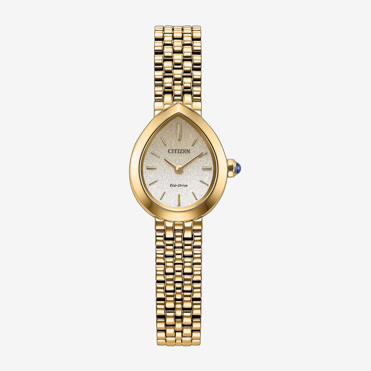 Citizen Rainell Womens Gold Tone Stainless Steel Bracelet Watch Ex1552-59a