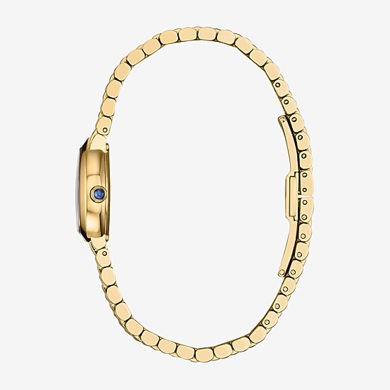 Citizen Rainell Womens Gold Tone Stainless Steel Bracelet Watch Ex1552-59a