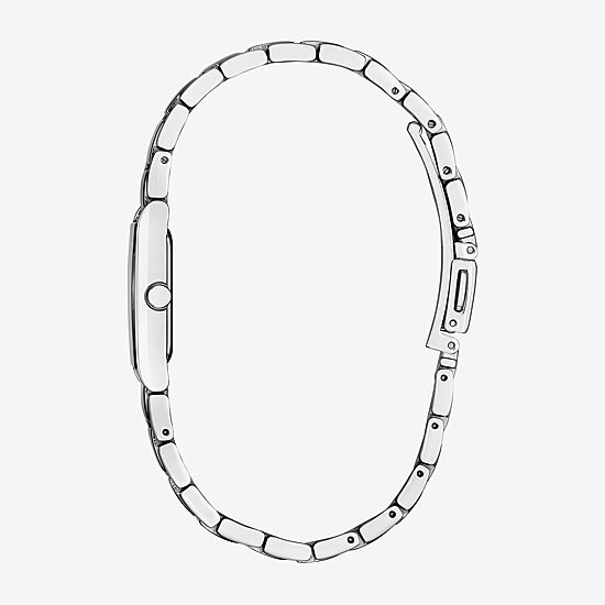 Citizen Axiom Womens Silver Tone Stainless Steel Bracelet Watch Eg7051-51a