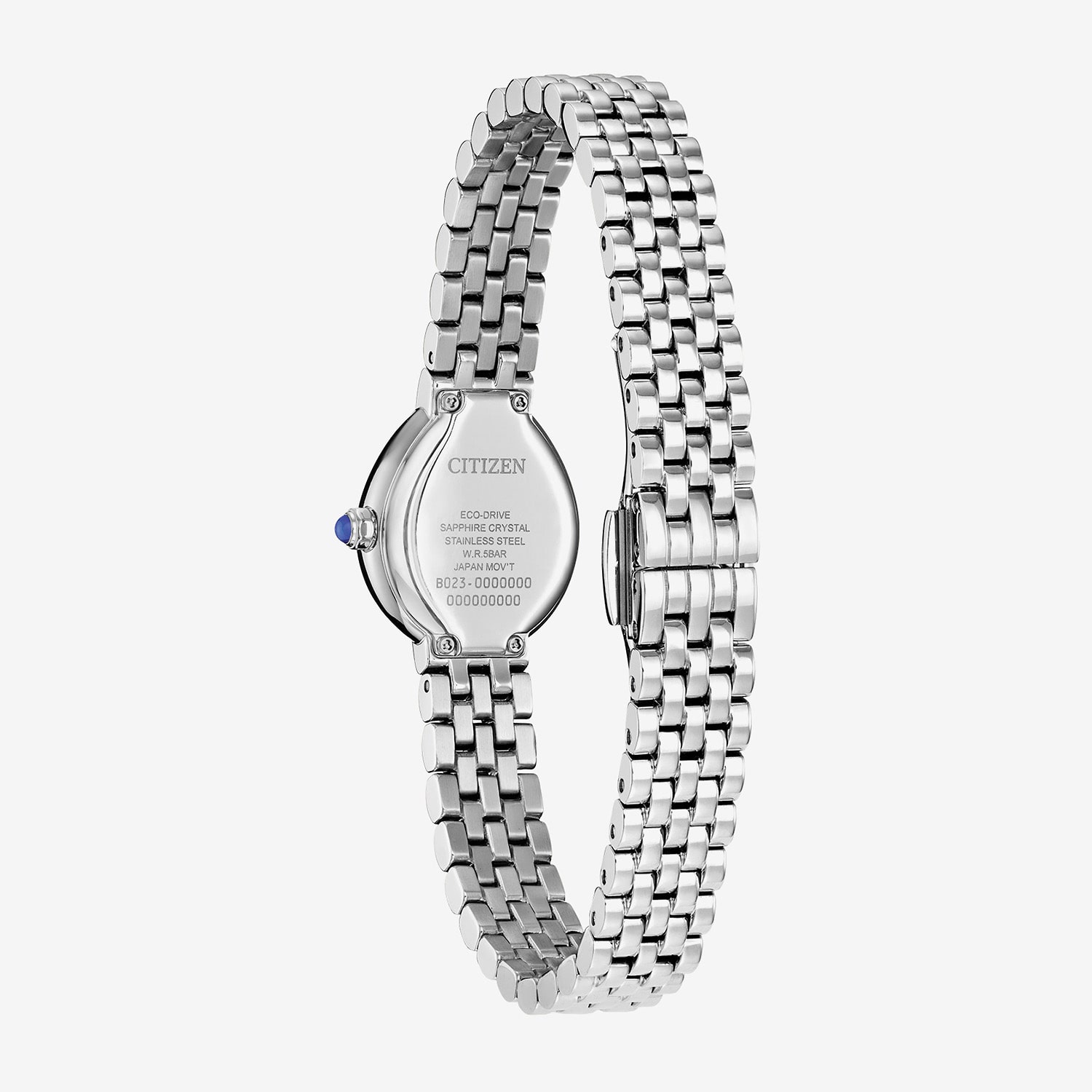 Citizen Rainell Womens Silver Tone Stainless Steel Bracelet Watch Ex1550-54e