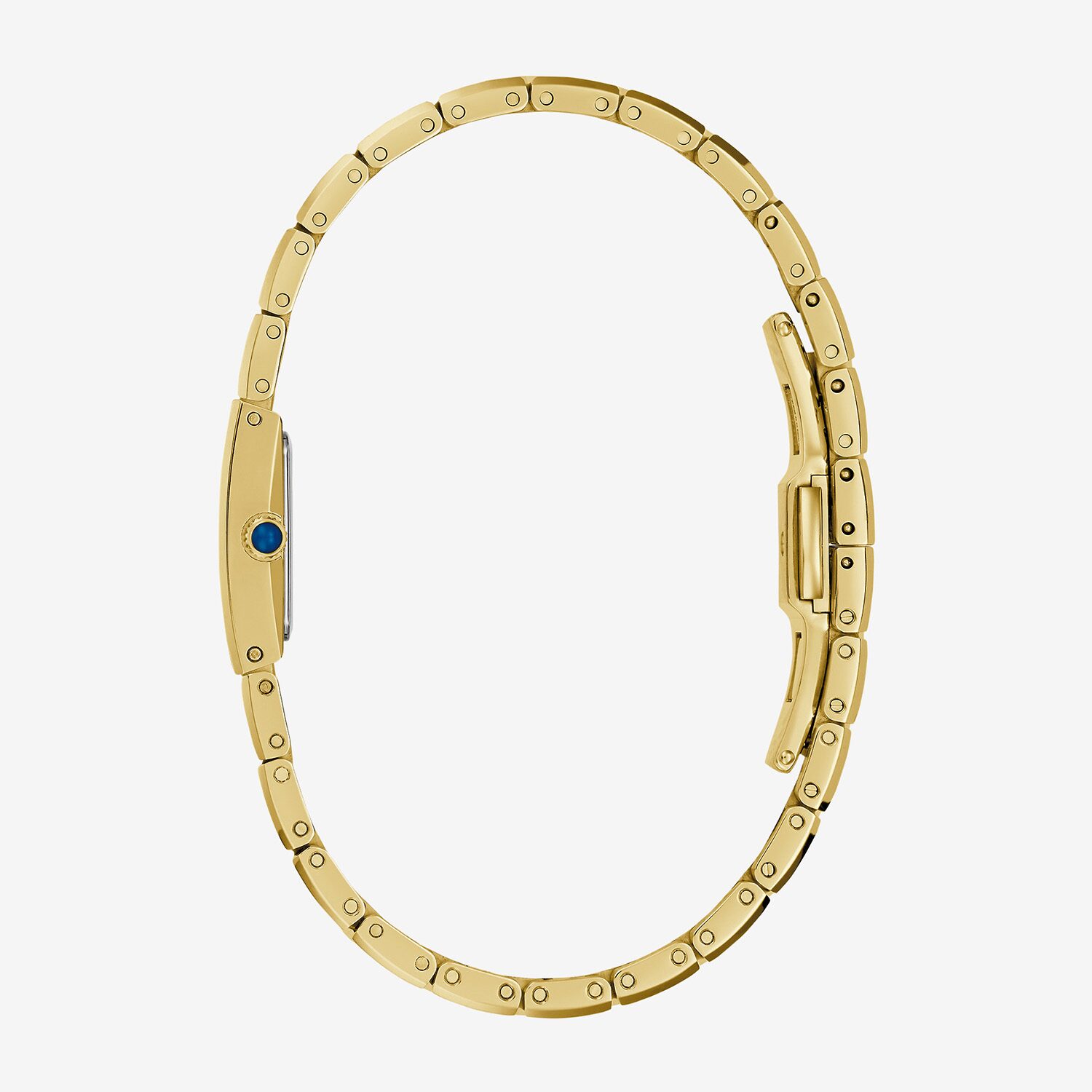 Bulova Harmony Lp Womens Gold Tone Stainless Steel Bracelet Watch 97l200