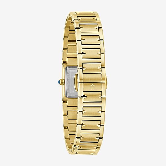Bulova Harmony Lp Womens Gold Tone Stainless Steel Bracelet Watch 98r301
