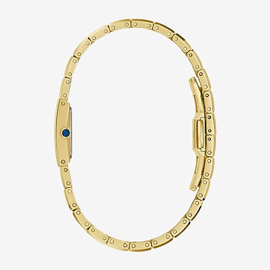 Bulova Harmony Lp Womens Gold Tone Stainless Steel Bracelet Watch 98r301
