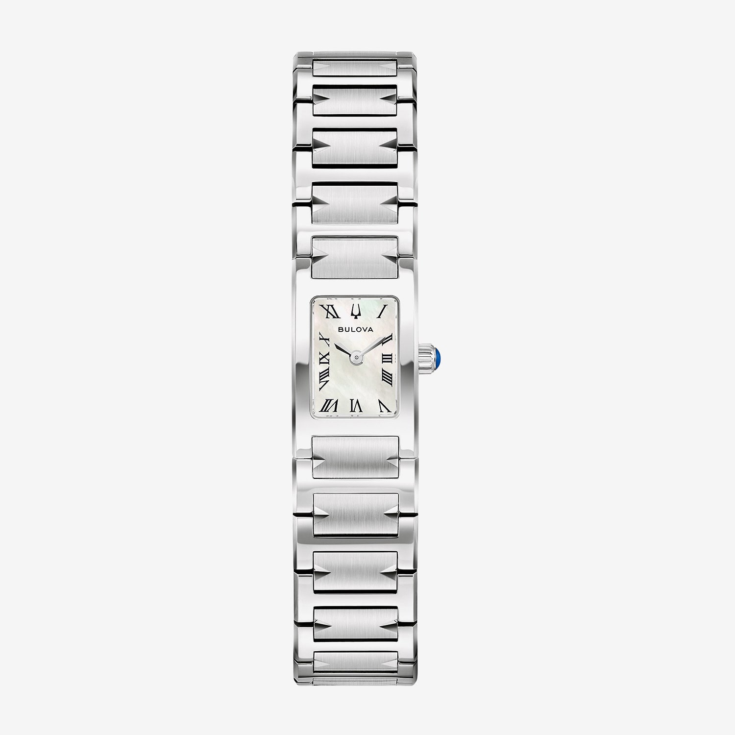 Bulova Harmony Lp Womens Silver Tone Stainless Steel Bracelet Watch 96l360