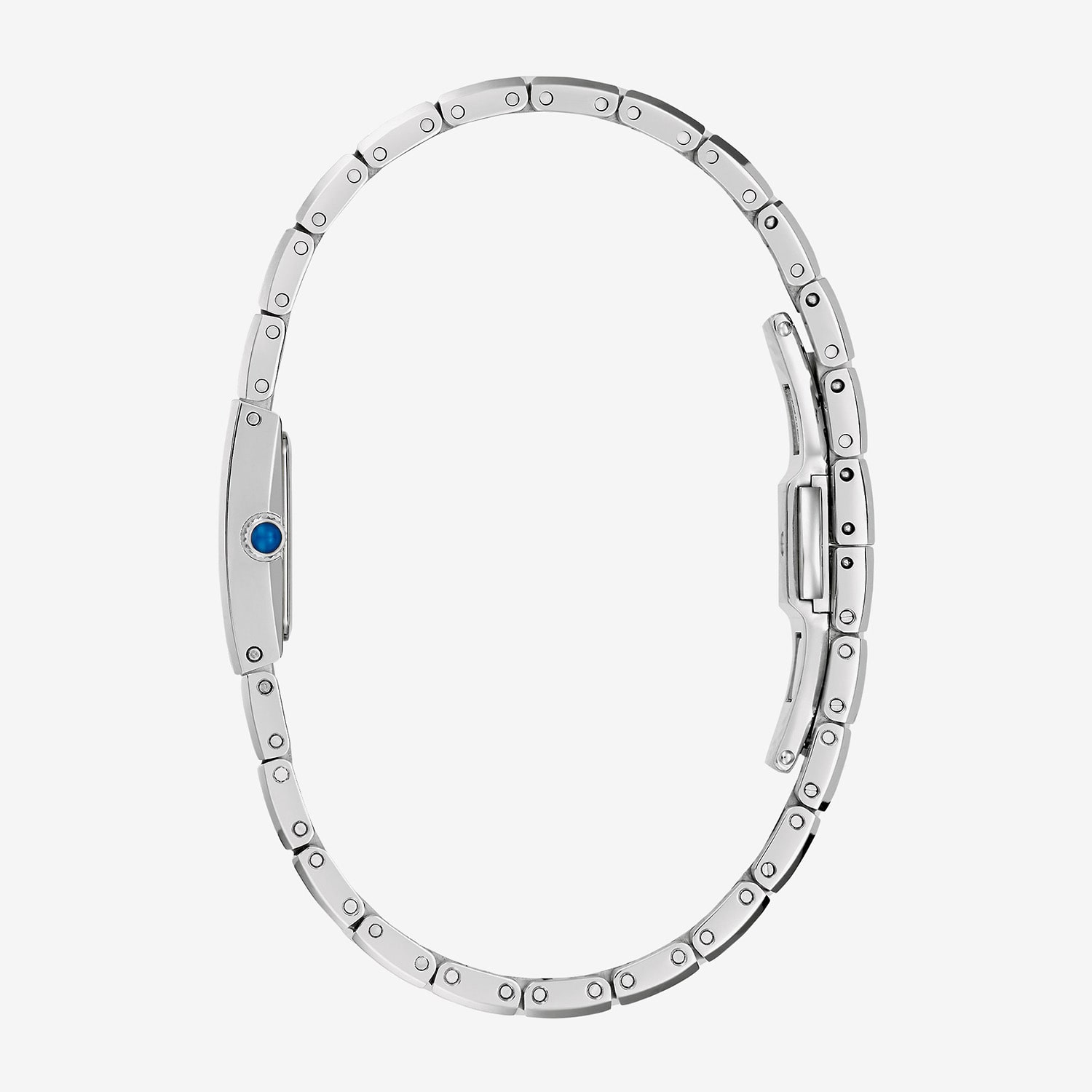 Bulova Harmony Lp Womens Silver Tone Stainless Steel Bracelet Watch 96l360