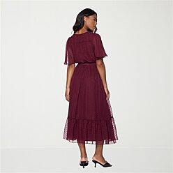 dress with layers of ruffles Yule Love all the Maxi – Only Little Once layers throughout Brielle Elegant A Line Tulle Size:18w