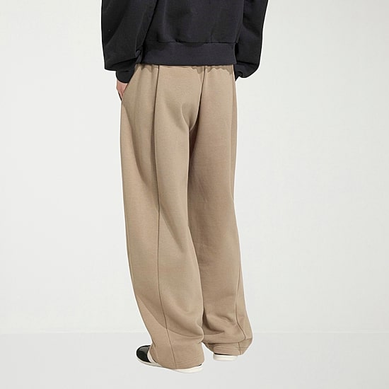 adidas Womens Barrel Leg Mid Rise Regular Fit Fleece Sweatpant