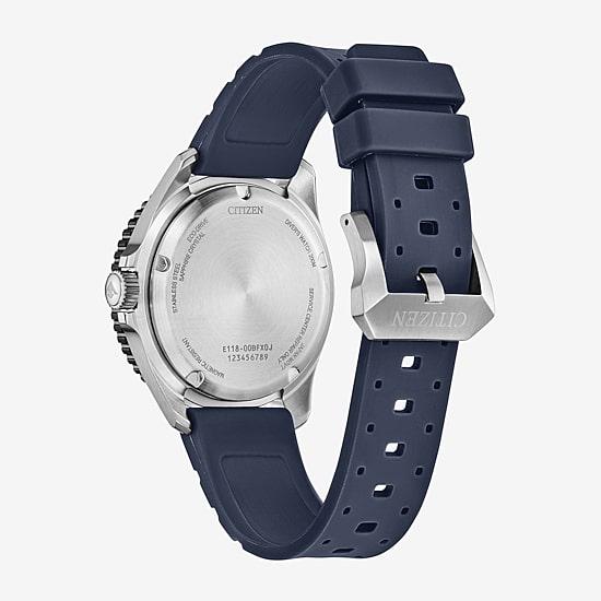 Citizen Dive 3 Mens Blue Strap Watch Bn0267-04l