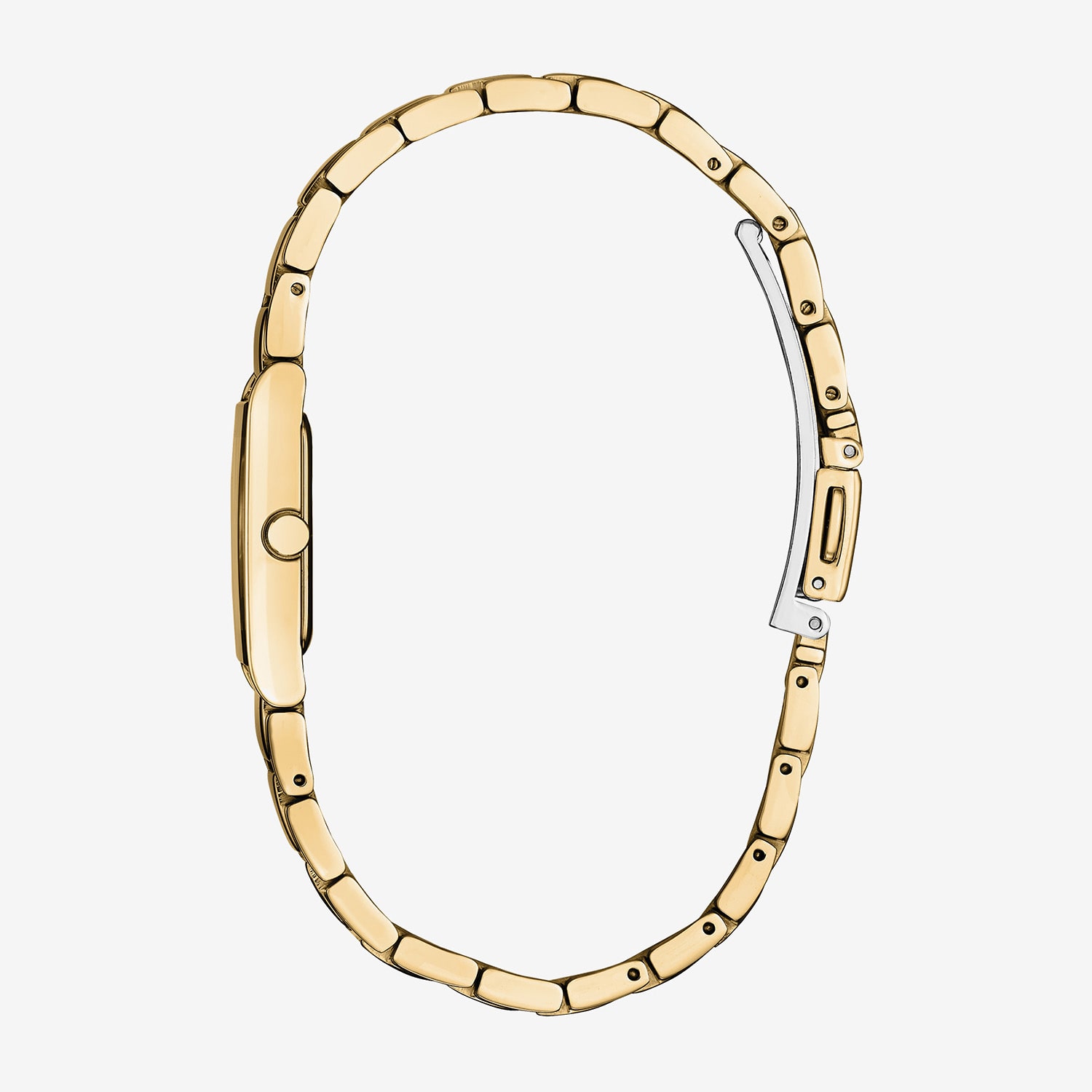 Citizen Axiom Womens Gold Tone Stainless Steel Bracelet Watch Eg7052-59p