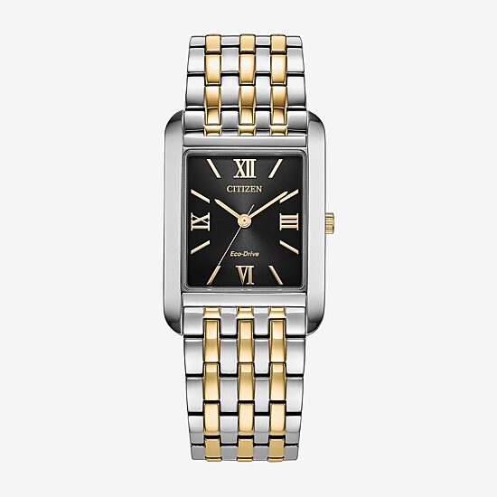 Citizen Classic Eco Mens Two Tone Stainless Steel Bracelet Watch Bj6574-59e