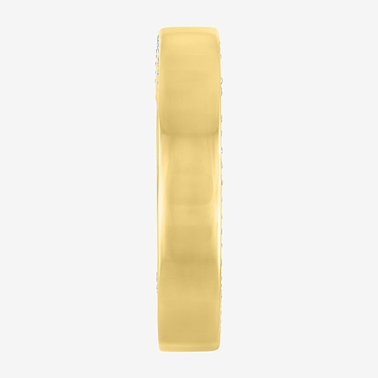 Bridal Addiction (E-F / Vs1-Vs2) Womens 4MM 1/2 CT. T.W. Lab Grown White Diamond 14K Gold Wedding Band