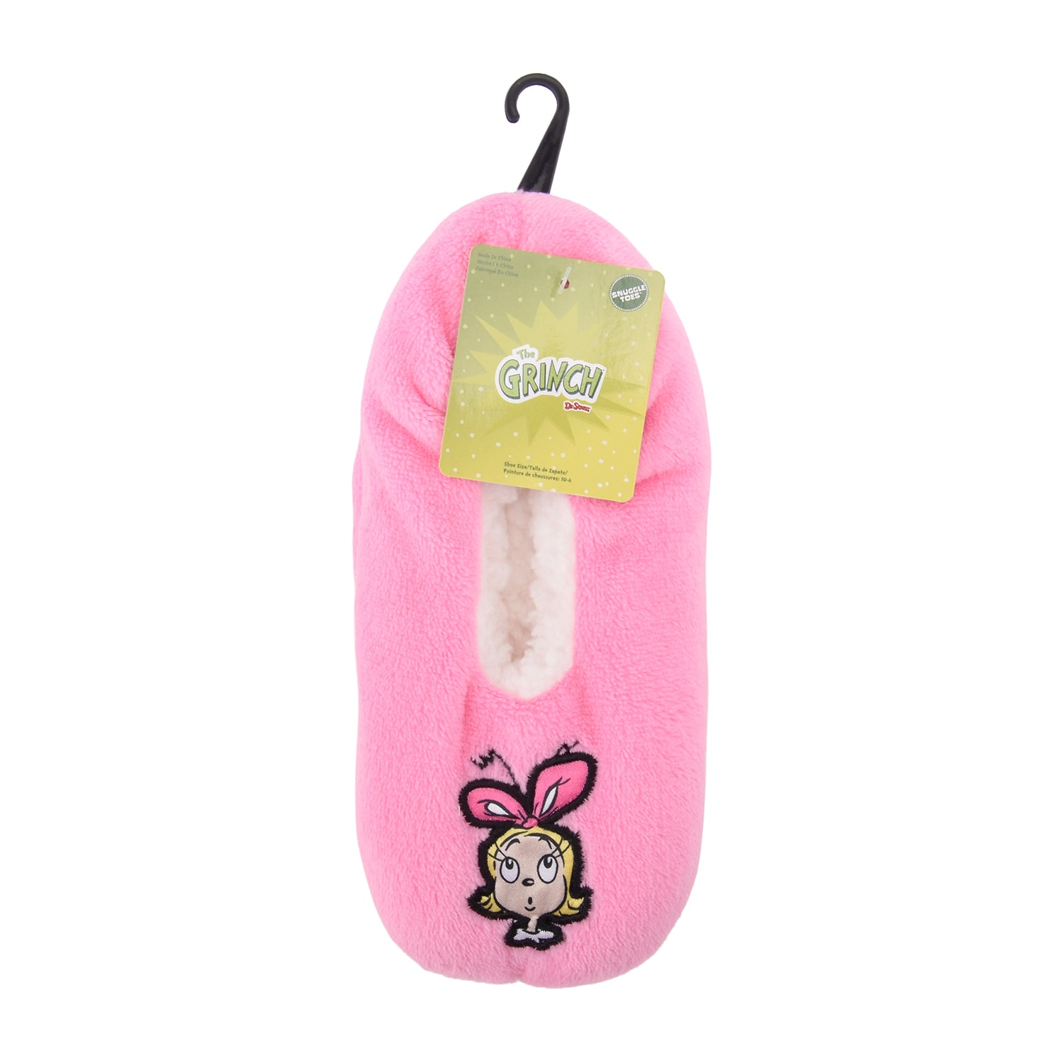 Toddler Girls 1 Pair Grinch Slipper Socks