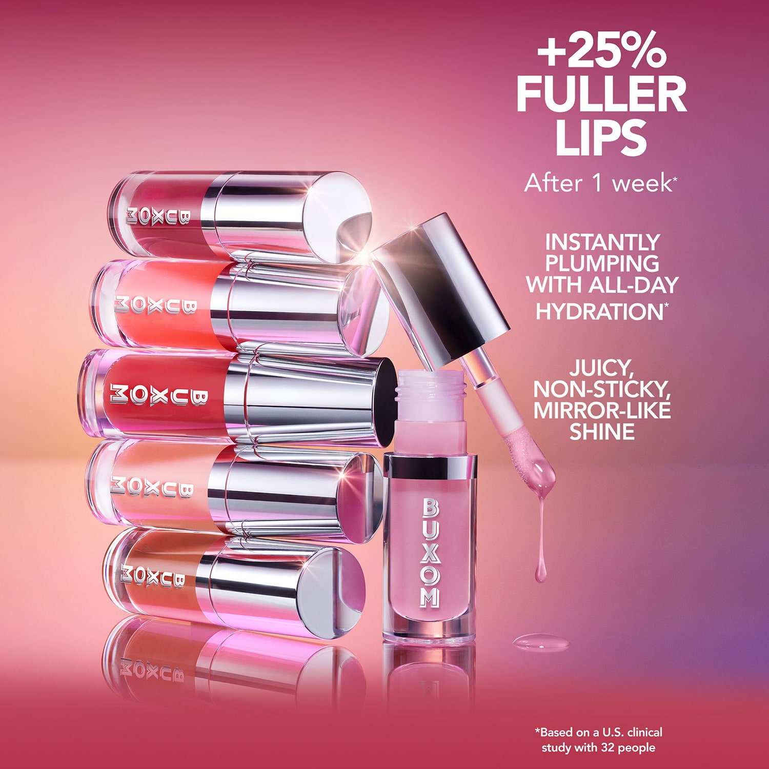 Buxom Dancing Duo Full Size Power Lip (value $48)