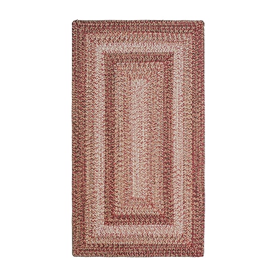 Capel Inc. Winthrop Banded Braided Reversible Indoor Outdoor Rectangular Area Rug