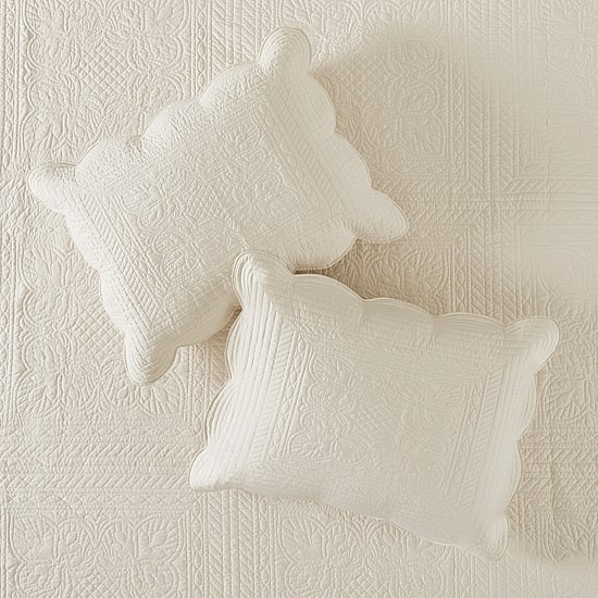 Madison Park Marino 3-Pc Reversible Scalloped Edge Quilt Set