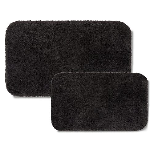 Liz Claiborne 2-pc. Bath Rug Set In Black