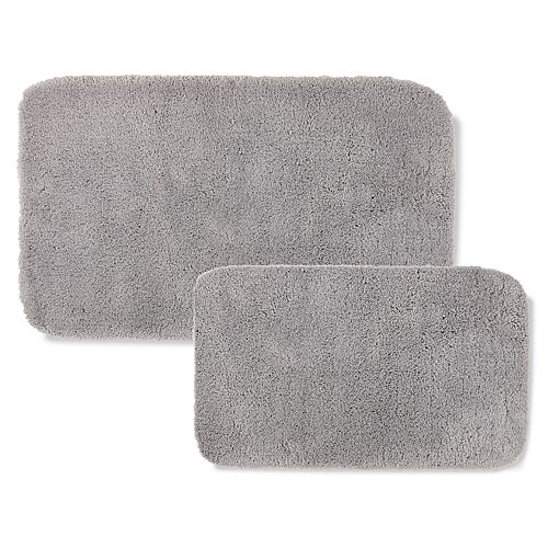 Liz Claiborne 2-pc. Bath Rug Set In Gray