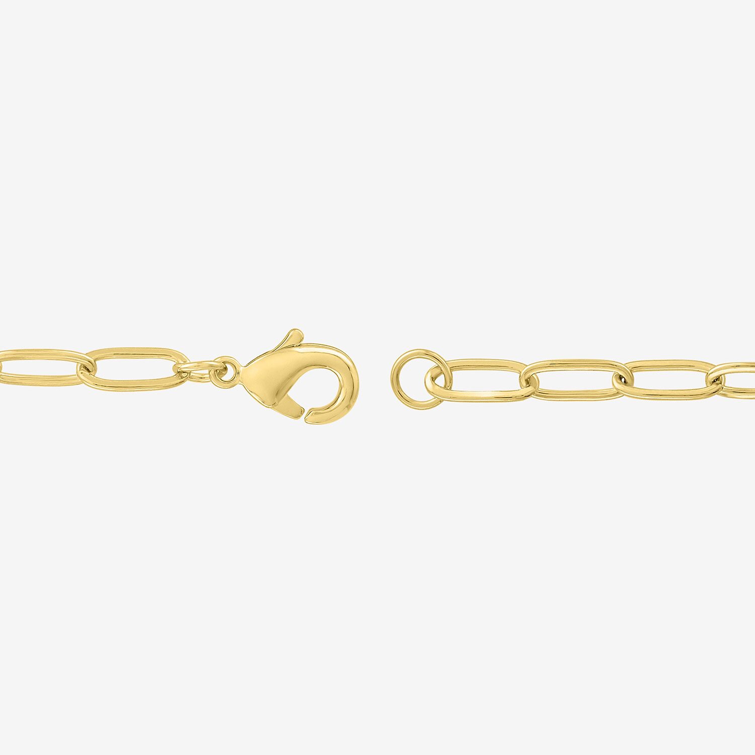 Womens Lab Created White Sapphire 14K Gold Over Brass Round 18 Inch Pendant Necklace