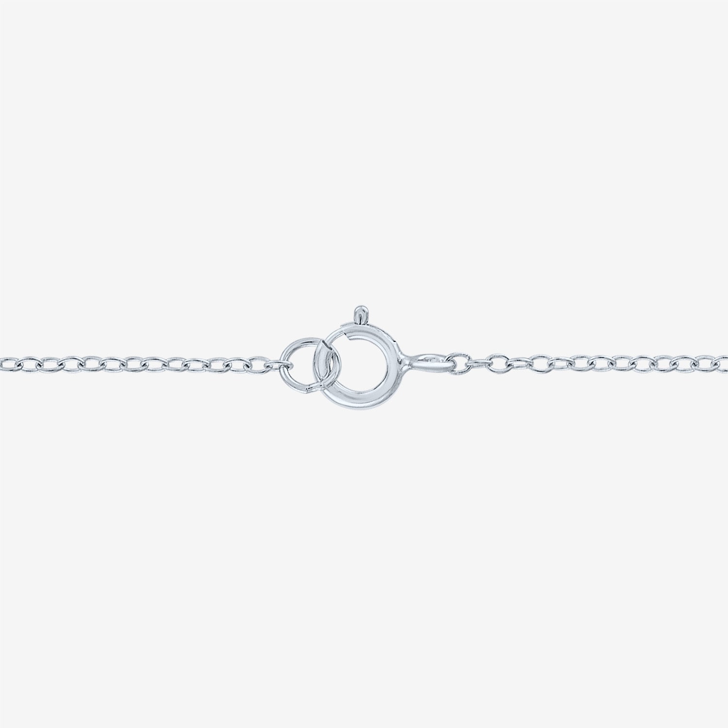 Yes, Please! Womens Lab Created White Sapphire Pure Silver Over Brass Cross 16 Inch Pendant Necklace