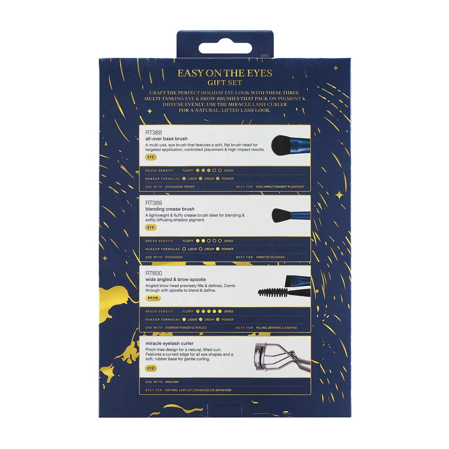 Real Techniques Easy on the Eyes 4-Piece Eye Set (value $240
