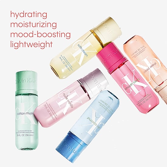 Calvin Klein Sheer Peach Hair & Body Perfume Mist