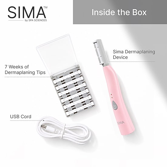 Spa Sciences Sima Sonic Facial Exfoliation And Hair Removal System