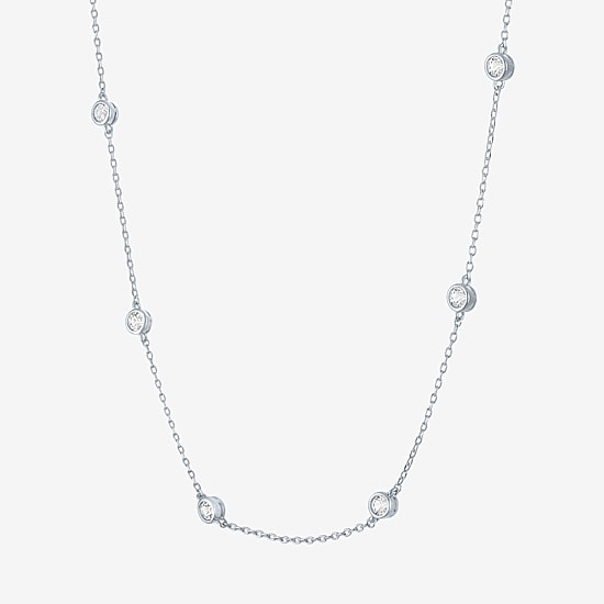 Yes, Please! Womens 14K Gold Over Brass 16 Inch Cable Chain Necklace