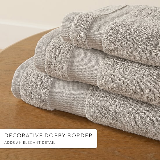 Casual Comfort Essential 4-Piece 100% Cotton Ultra Soft Bath Towel Set