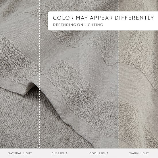 Casual Comfort Essential 4-Piece 100% Cotton Ultra Soft Bath Towel Set