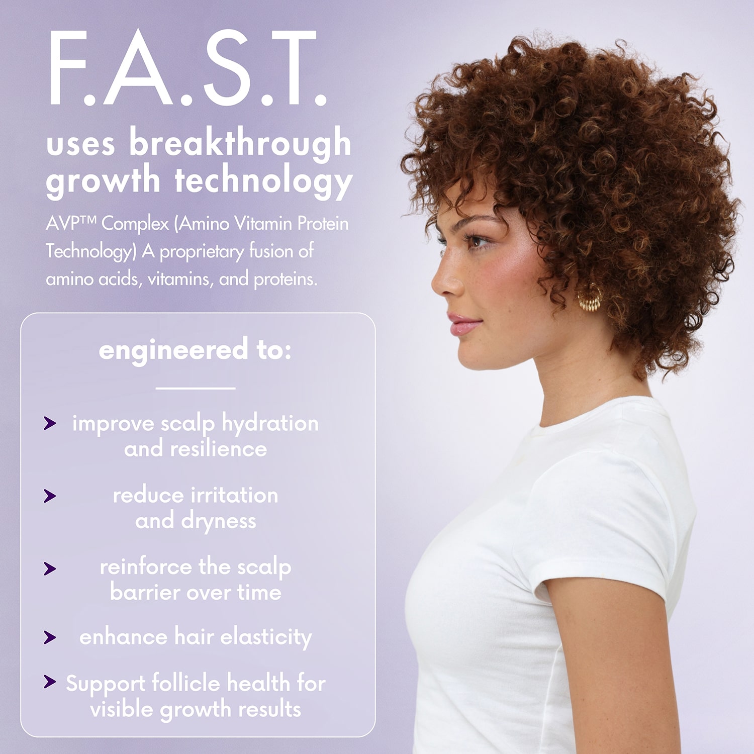 F.A.S.T™ Detangling Styling Cream 6 Oz Hair Cream 3 oz.