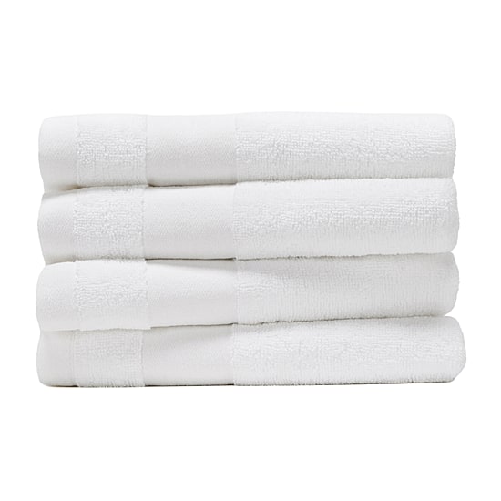 Casual Comfort Essential 4-Piece 100% Cotton Ultra Soft Hand Towel Sets